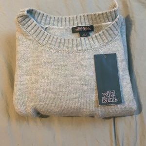 Cropped sweater